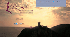 Desktop Screenshot of blizzardfuneralhome.com